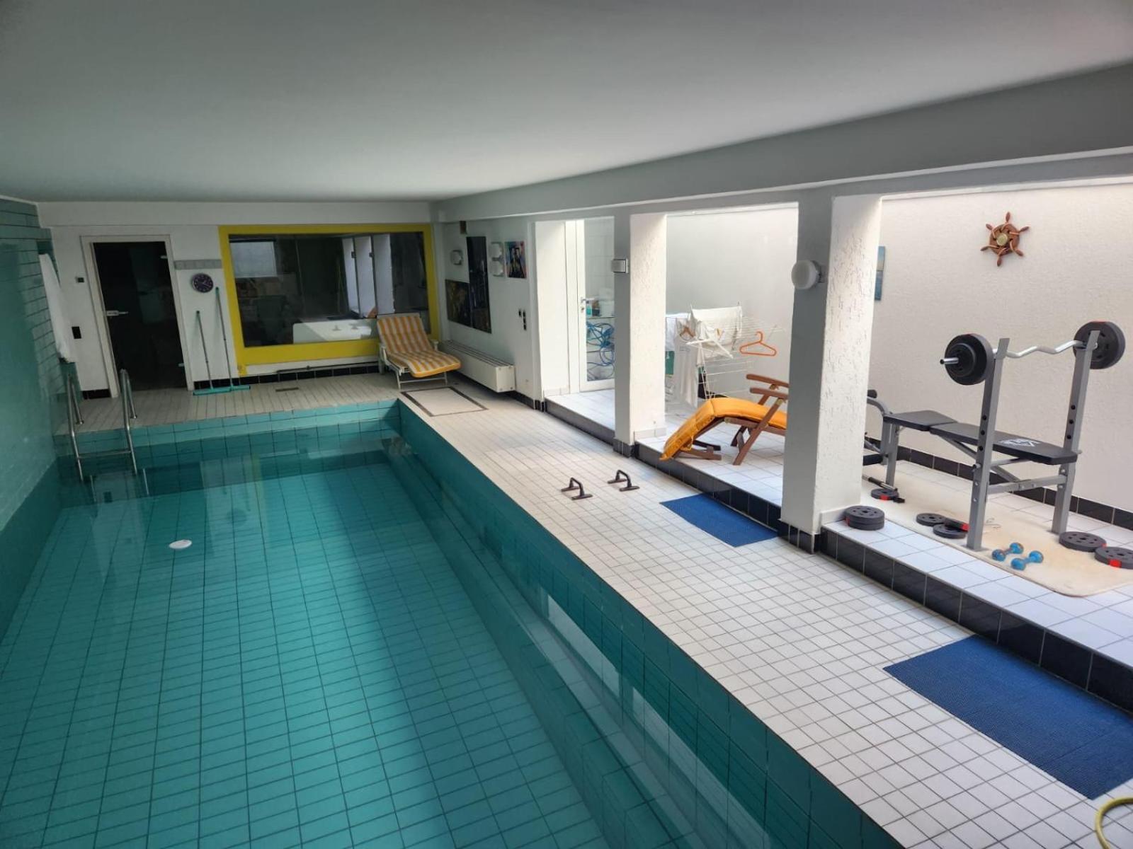 Villa Casa Blanca Mit Privatem Schwimmbad 26 Grad Und Sauna Duisburgo Exterior foto